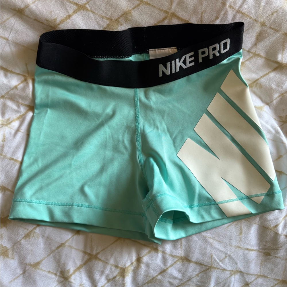 Nike Pro Teak and Black Shorts